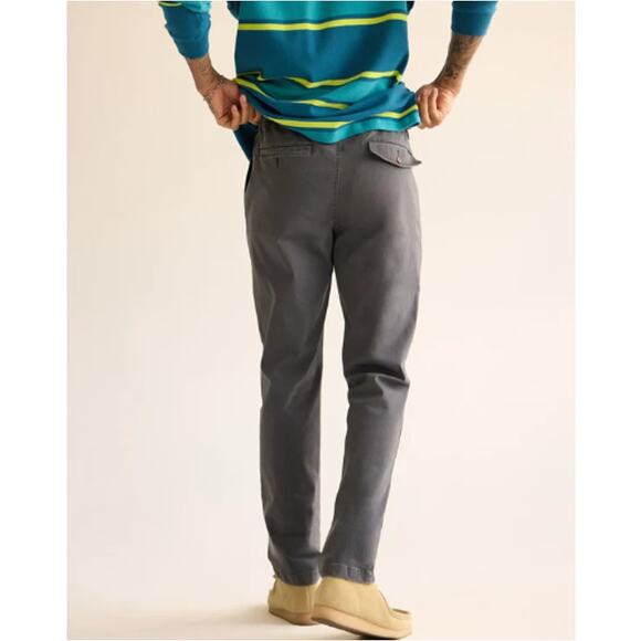 Chubbies Men's The Faded Greys Originals Stretch Twill Pant Size L - Picture 2 of 10